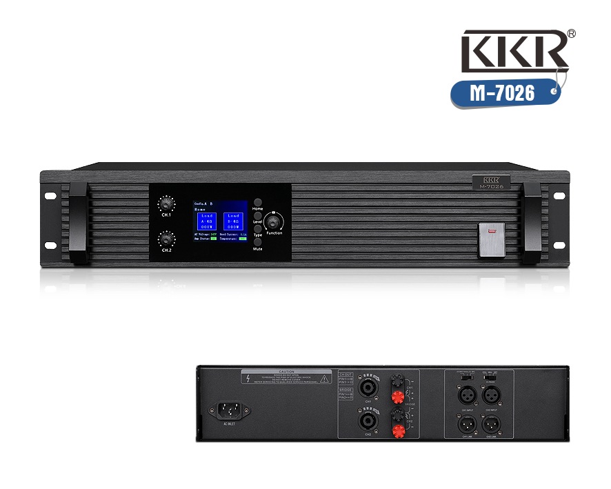M-7026两通道功放650W M-7026两通道功放650W